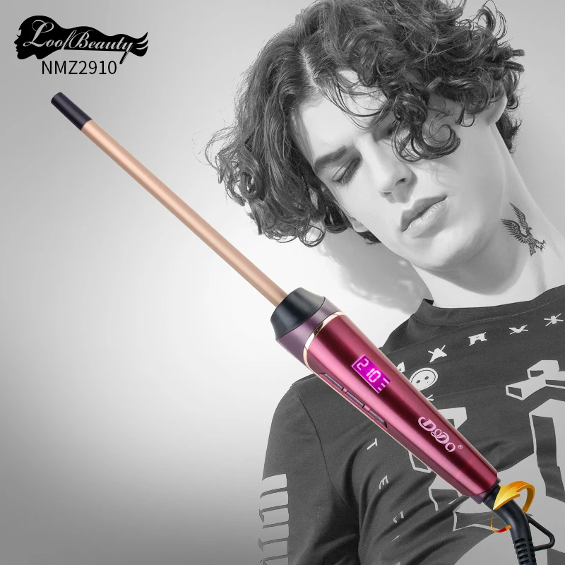 Single Tube 9mm Small Mini Tourmaline Coating Curling Iron