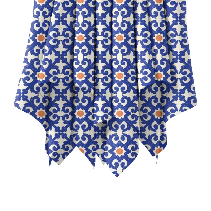 factory manufacturer 100% Polyester Stretched Knitted Print Fabric for garment