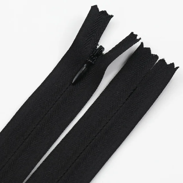 Factory Price Wholesale Close-end 3# woven  Tape and lace tape with Drop of slider