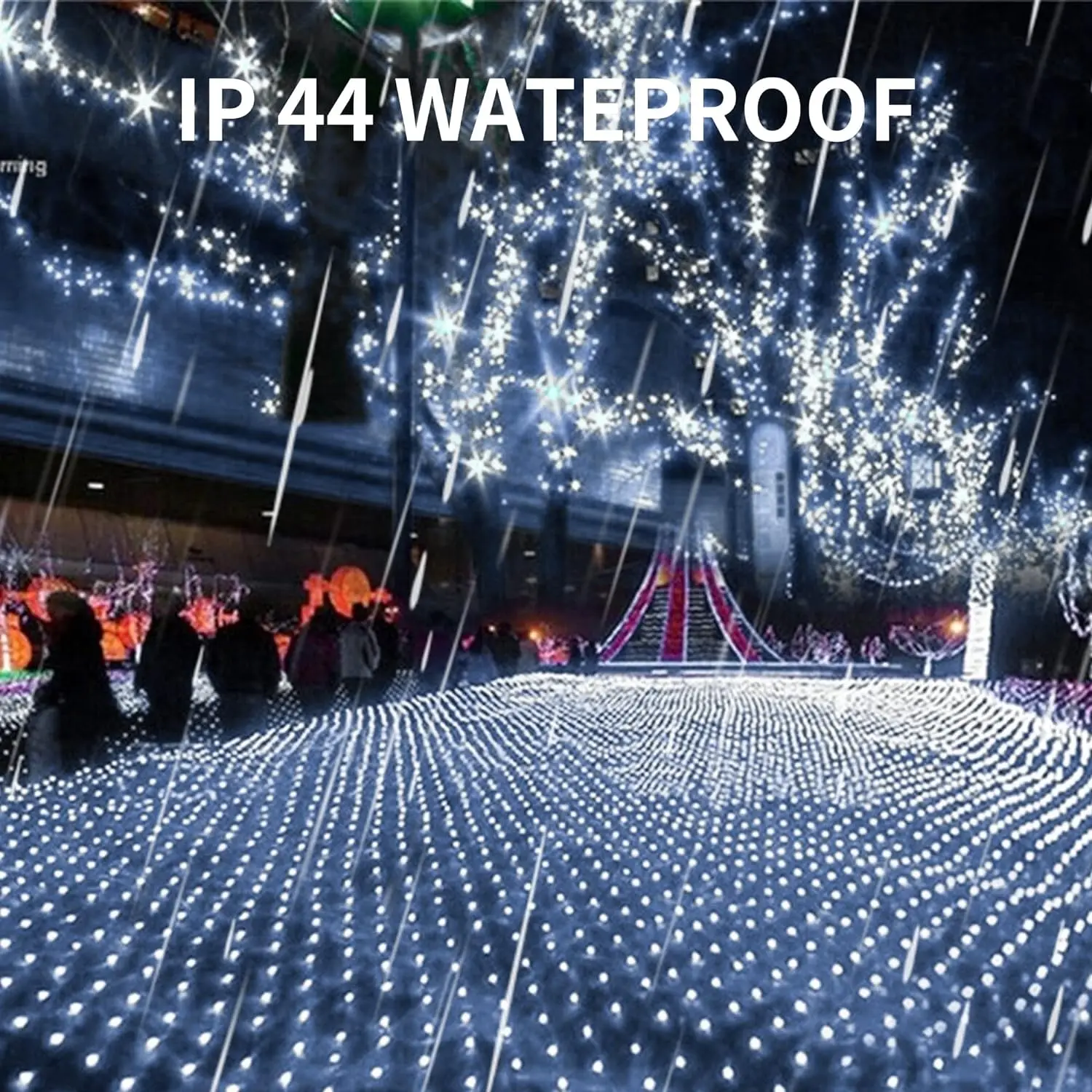 LED Fairy Lights Christmas Outdoor Waterproof Wedding Holiday Decoration Led Garland LED Net Mesh String Light