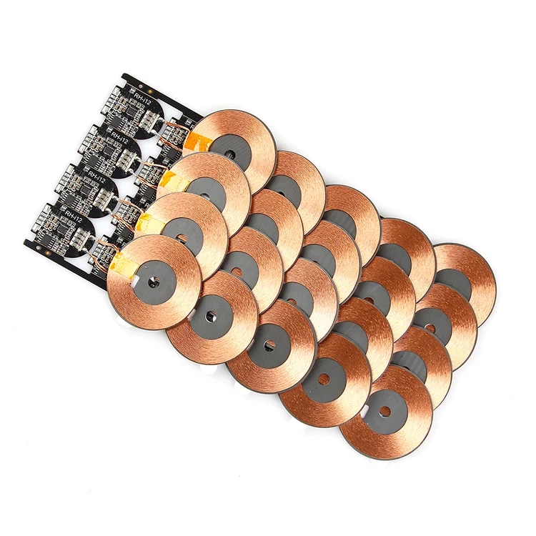 Custom USB C Type-C 15 W wireless charger pcba Circuit board qi wireless charging pcb module