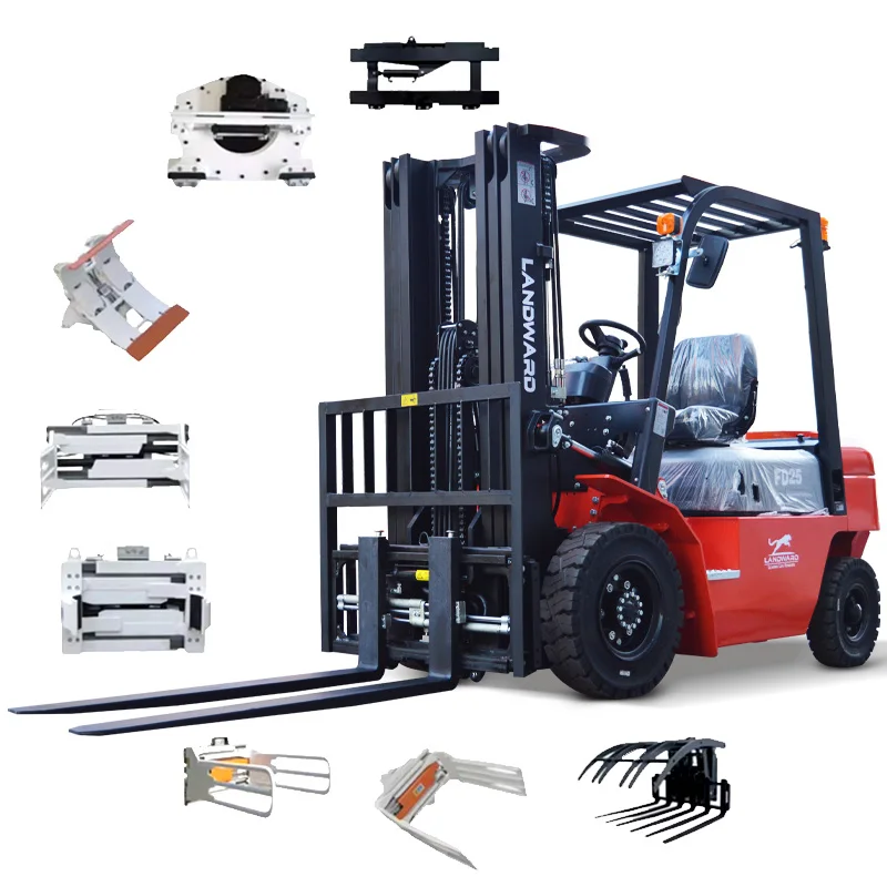 Diesel Forklift China Supplier Wholesale 2 Tons - 5 Tons Forklift Price Efficient New Small Forklift