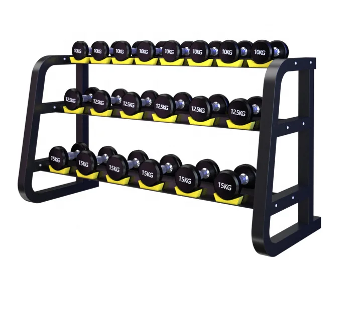 Hex Dumbbell Set Storage Rack Stand Durable Dumbbell Storage Stand Rack Dumbbell Sets Rack