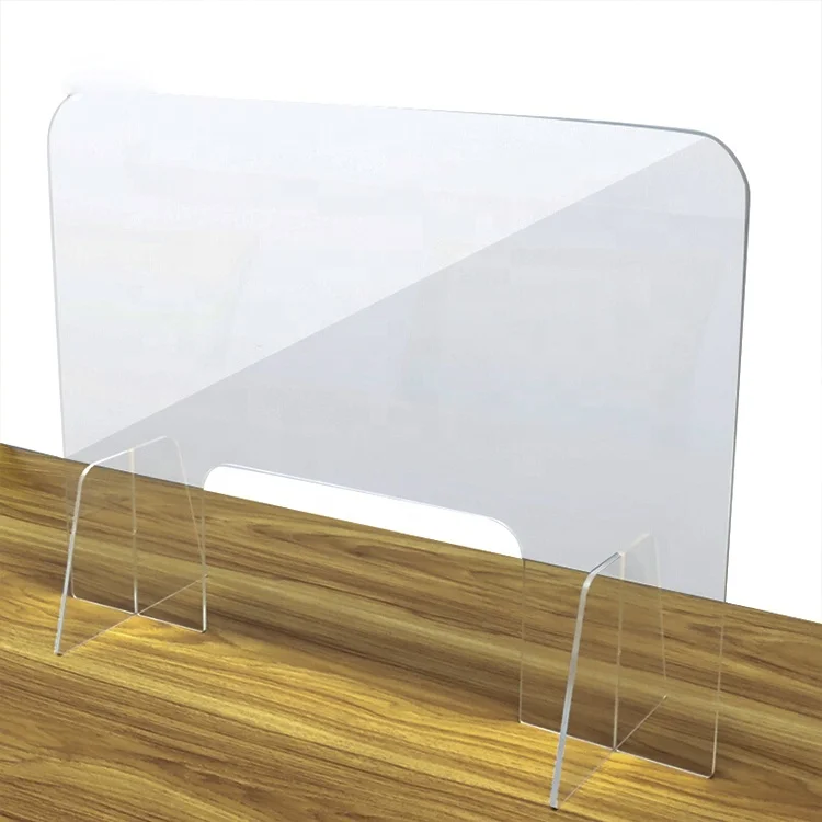 2021 factory wholesale Tabletop Partition  Students Privary Divider Campus desk acrylic shield partition desktop partition
