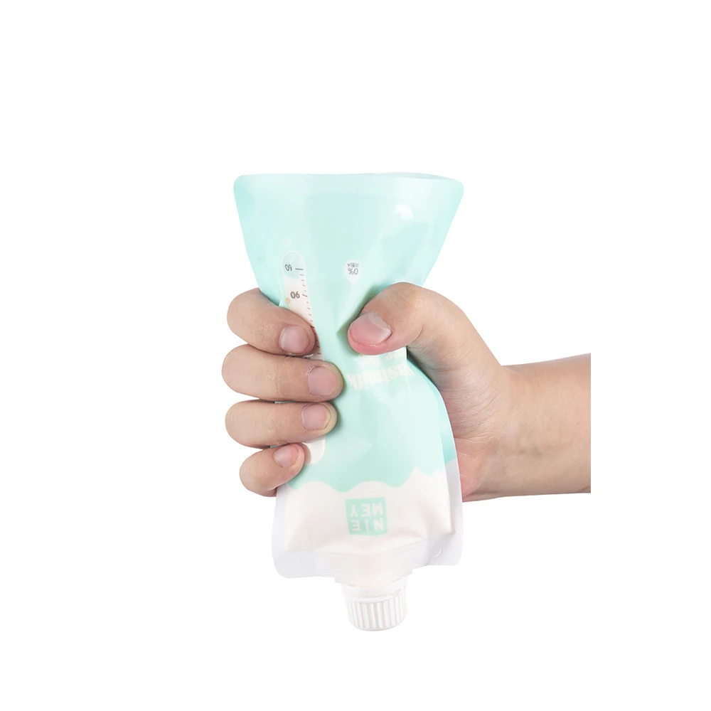 Breast Milk Storage Bags for Pumping, Freezing, and Feeding
