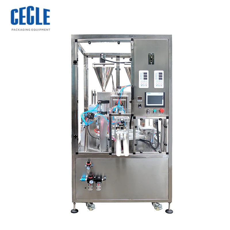 Automatic nespresso/k-cup coffee filling sealing machine , yogurt cup packing machine, hummus filling and sealing machine