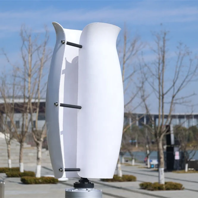 Solar and Wind Power 48V 1200W 2kw 3kw 4kw 5kw Vertical Axis Wind Turbine with Inverter