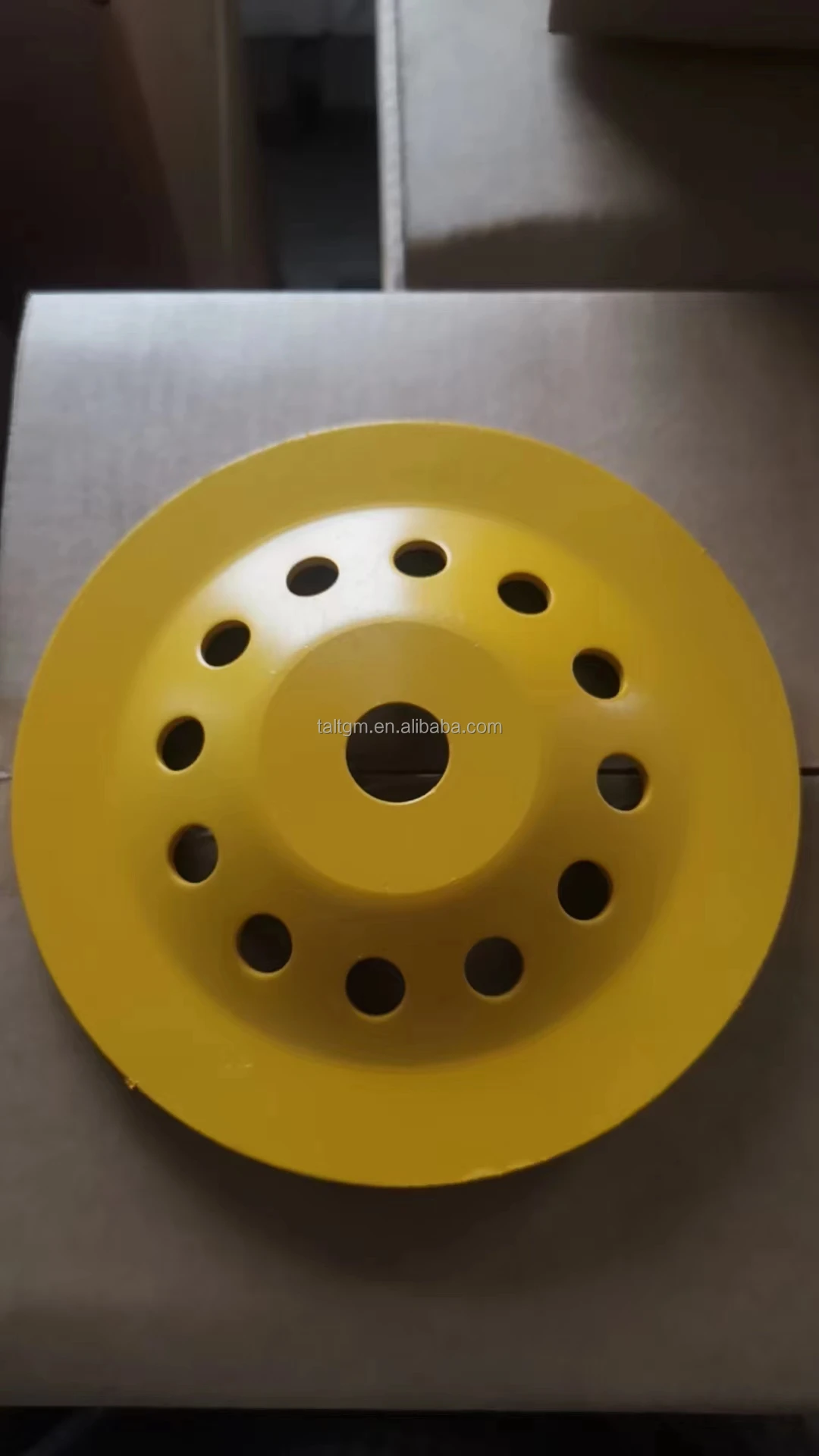 125 mm Double row Diamond Cup Wheel for Concrete Polishing Cup Wheel  Diamond grinding wheel disc