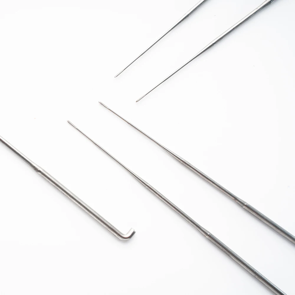 
15*17*25*38*63,5 DG1000 Раздвоенная игла для валяющей машины 