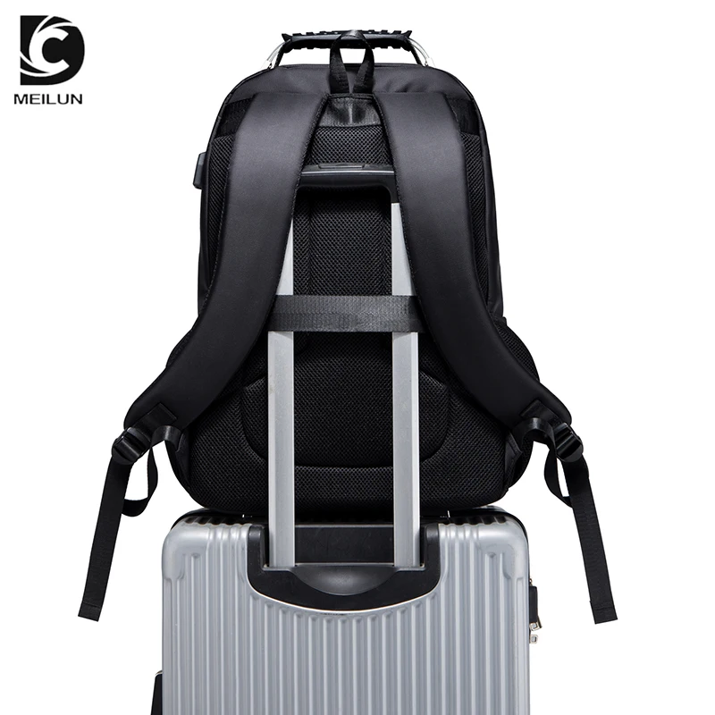 OEM Luxury Anti-theft large capacity 17.3 inch men briefcase notebook bags business laptop backpack