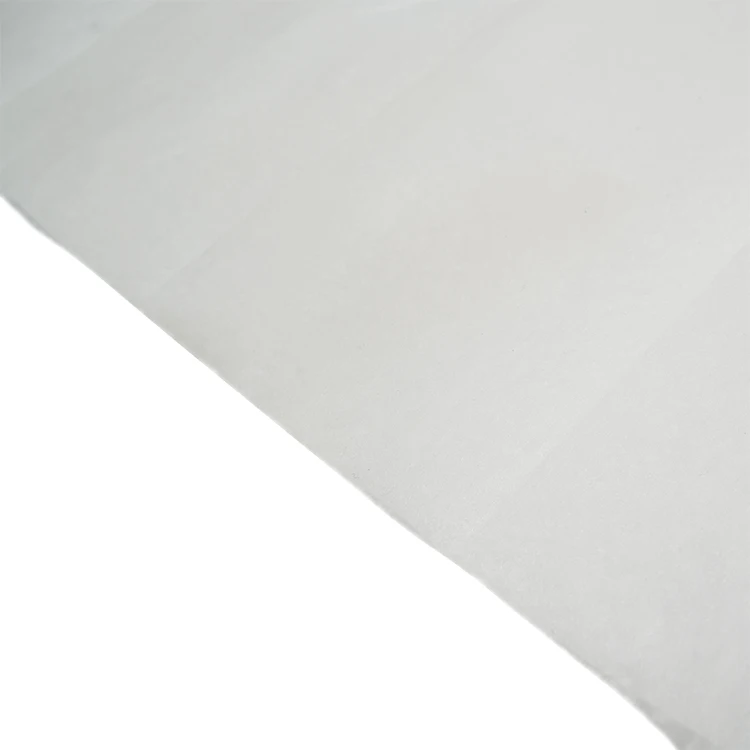 excellent quality 50g-150g customized size non-woven fabric cooking oil filter paper for range hood