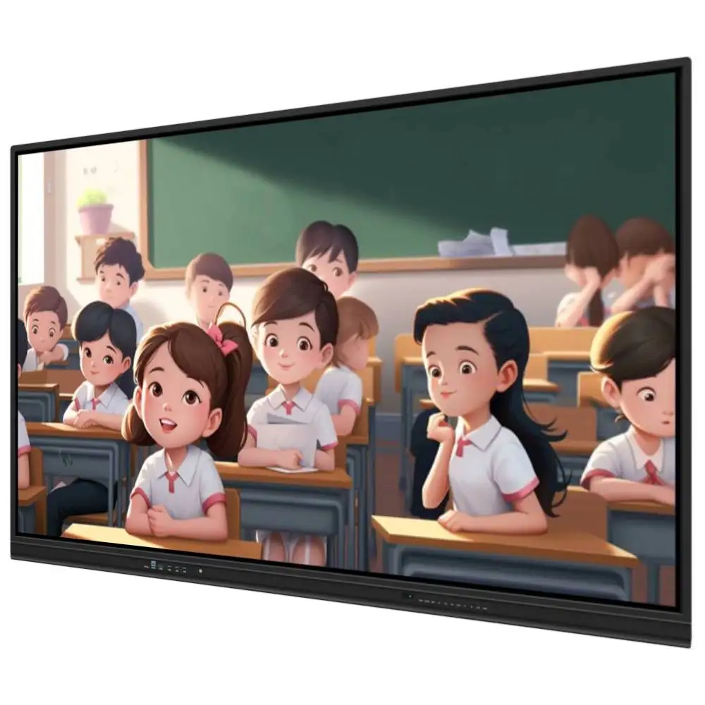 65 75 86 Inch Flat Panel Electronic White Board School Classroom Teach Touch Screen Digital Interactive Whiteboard Smart Boards