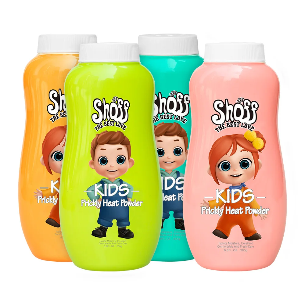 SHOFF 350 г OEM Фирменная торговая марка Baby Heat колючий порошок растение травяной нежный уход детский порошок