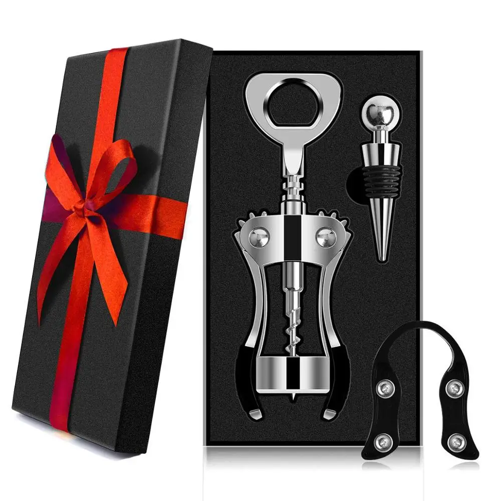 АБС-пластик и нержавеющая сталь как полипропиленовые пластиковые силиконовые Роскошные Винные Аксессуары Подарочный Набор
