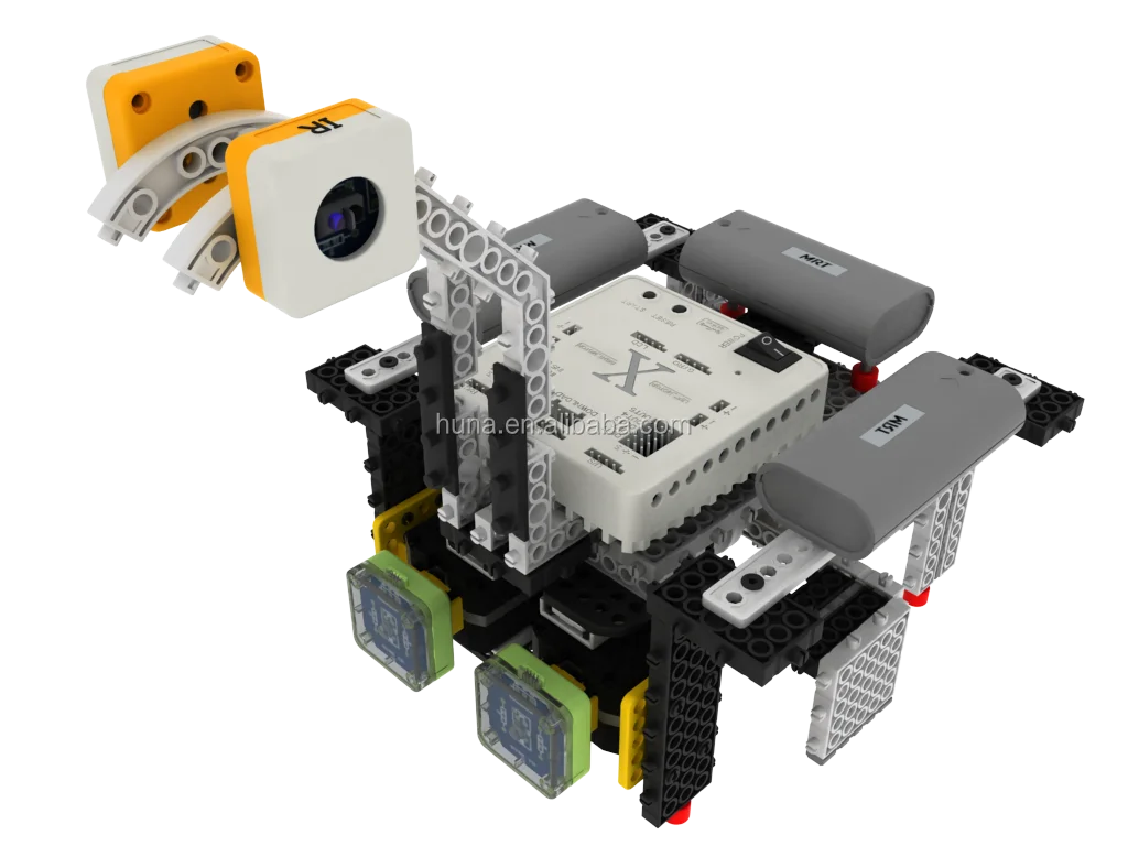 Electronic educational kits for school robotic training