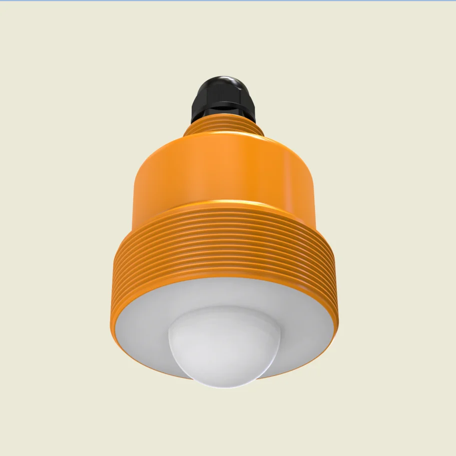 SKE 80Ghz radar level sensor for water Level Measurement Radar Level Transmitter Color Orange Measuring Range 20M