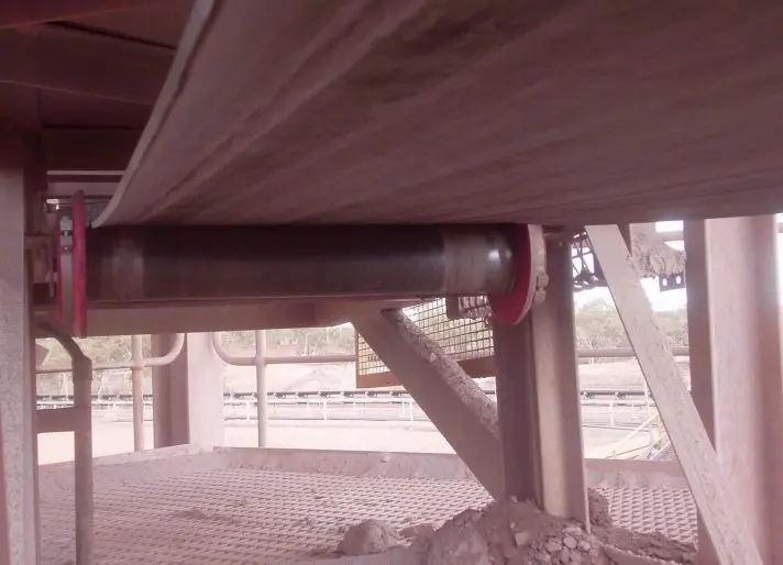 Poly Urethane MTD Conveyor Belt Tracking Disc Polyurethane Disc Tracker With Steel Clamp