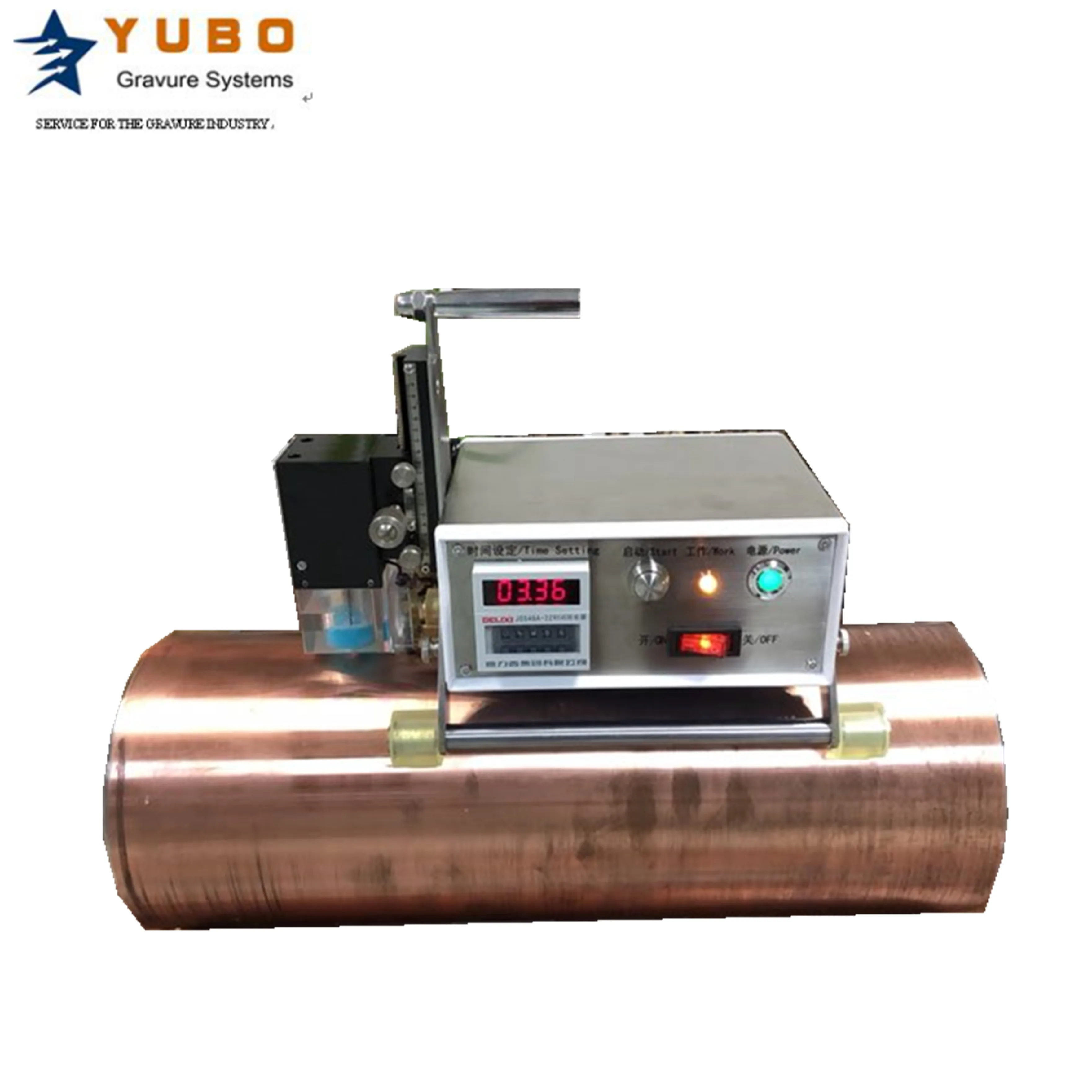 Automatic repair instrument of chrome plate roller