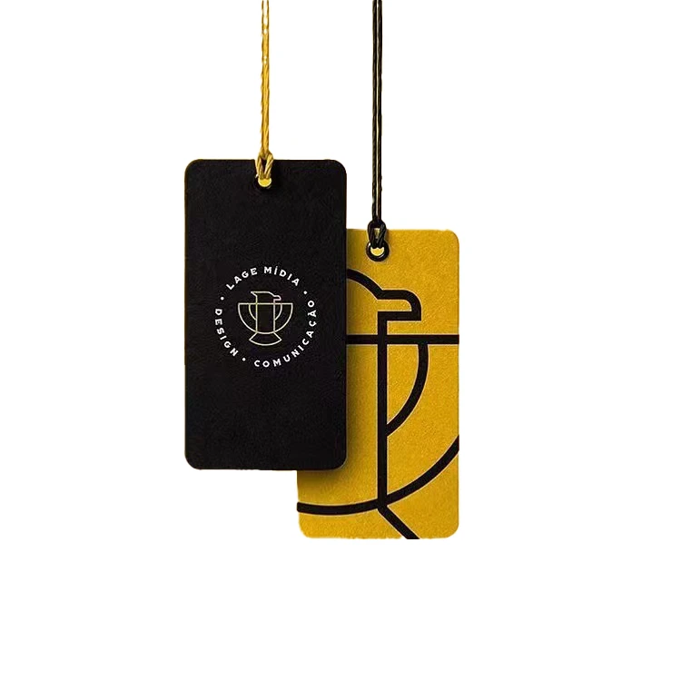 Пользовательская бирка для одежды, бумажная подвесная бирка, лидер продаж, аксессуары для одежды, подвесная бирка для одежды