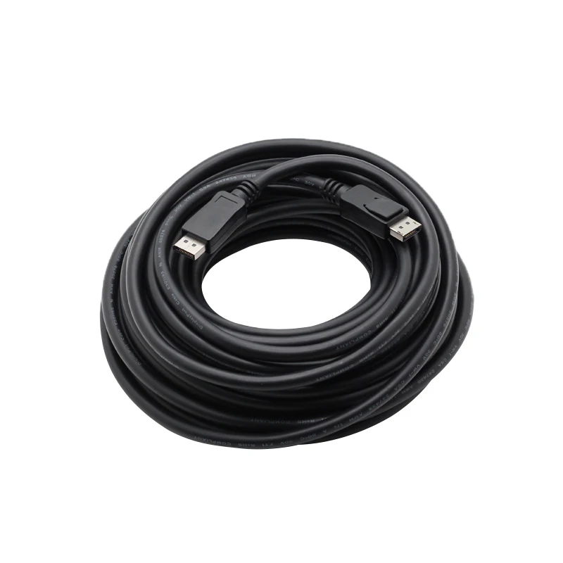 20ft DP to DP Cable for Monitor DisplayPort to DisplayPort Cable DP Video/Display Cord Latching DP Connector HDCP 2560x1440P