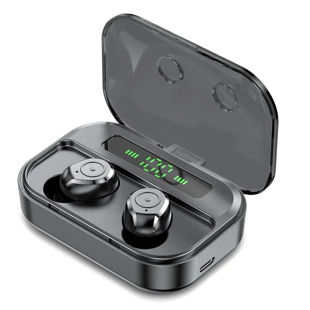 TWS TG01 TG02 Wireless Earphone V5.0 LED Battery Display Low Latency HIFI High Quality Smart Noise Cancelling Sports Earphone