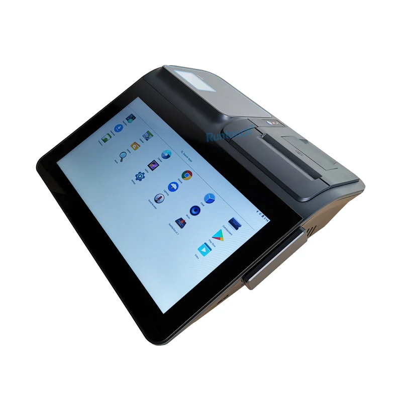 Экологически чистый мини складной Android tpv pos pdv с держателем для карты MSR и печатного пространства