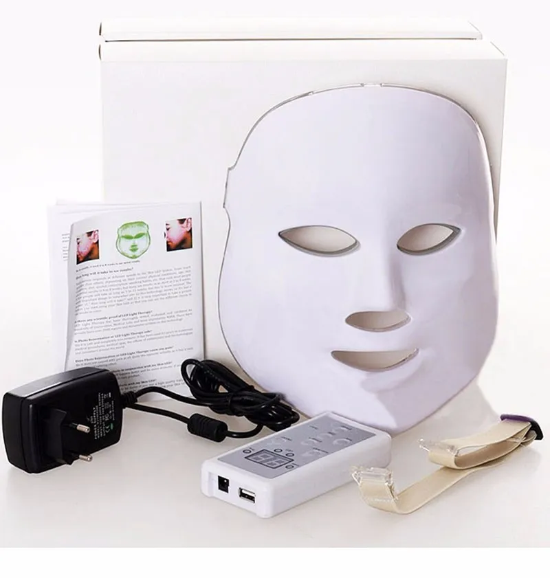 Beauty Machine Led Light Therapy Face Mask 7 Colors Skin Rejuvenation LED Facial Mask