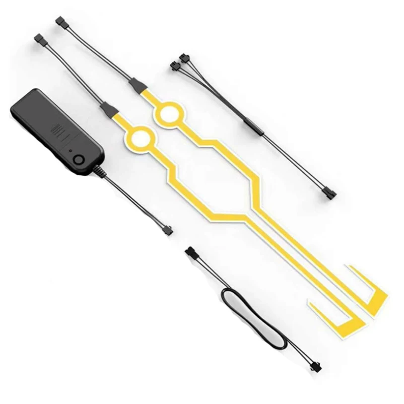 
Helmet Led Strip EL Tape Safety Glowing Tape NEW for Helmet 2020 Stocks available NO MOQ 