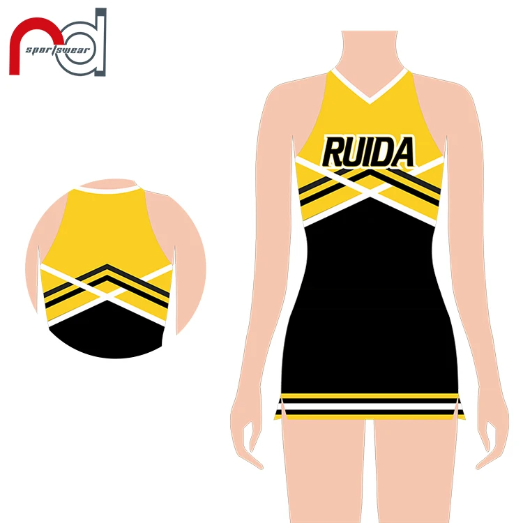 Girls Cheerleader Costume Youth Cheer Outfit High School Cheerleading Outfit