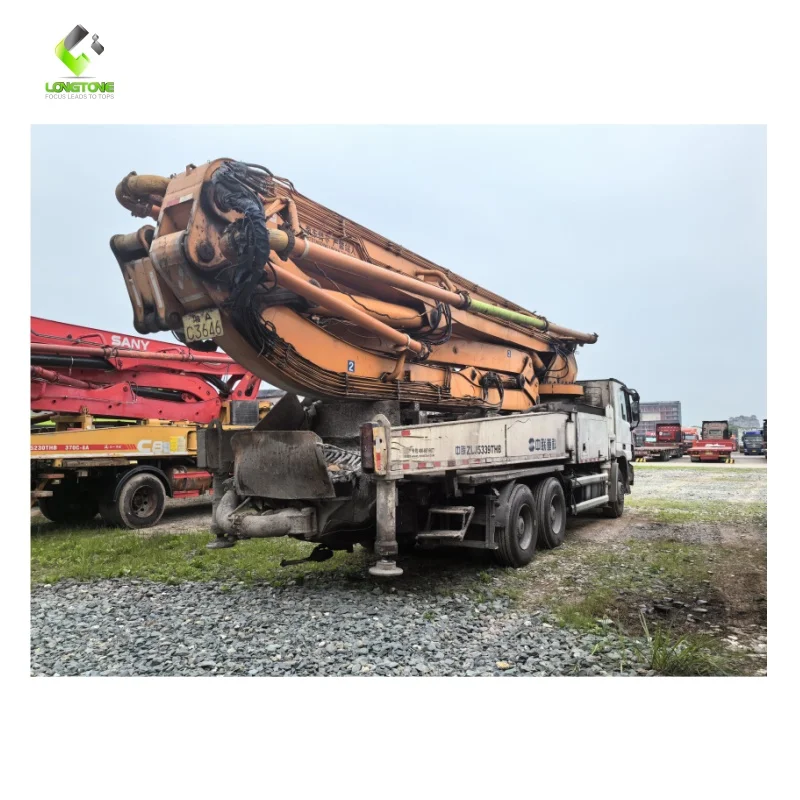 2012 2013 2015 2017 zoomlion 47m 52m 56meter concrete truck pump other construction machines