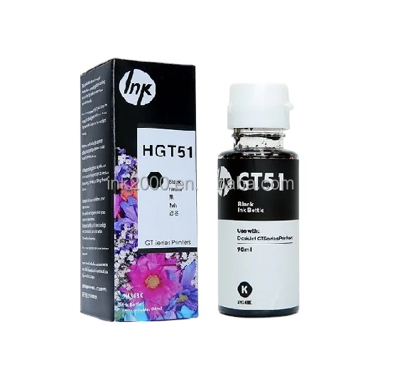 For HP GT5810 GT 5820 GT-51 GT-52  refill ink bottle - Nano Inkjet