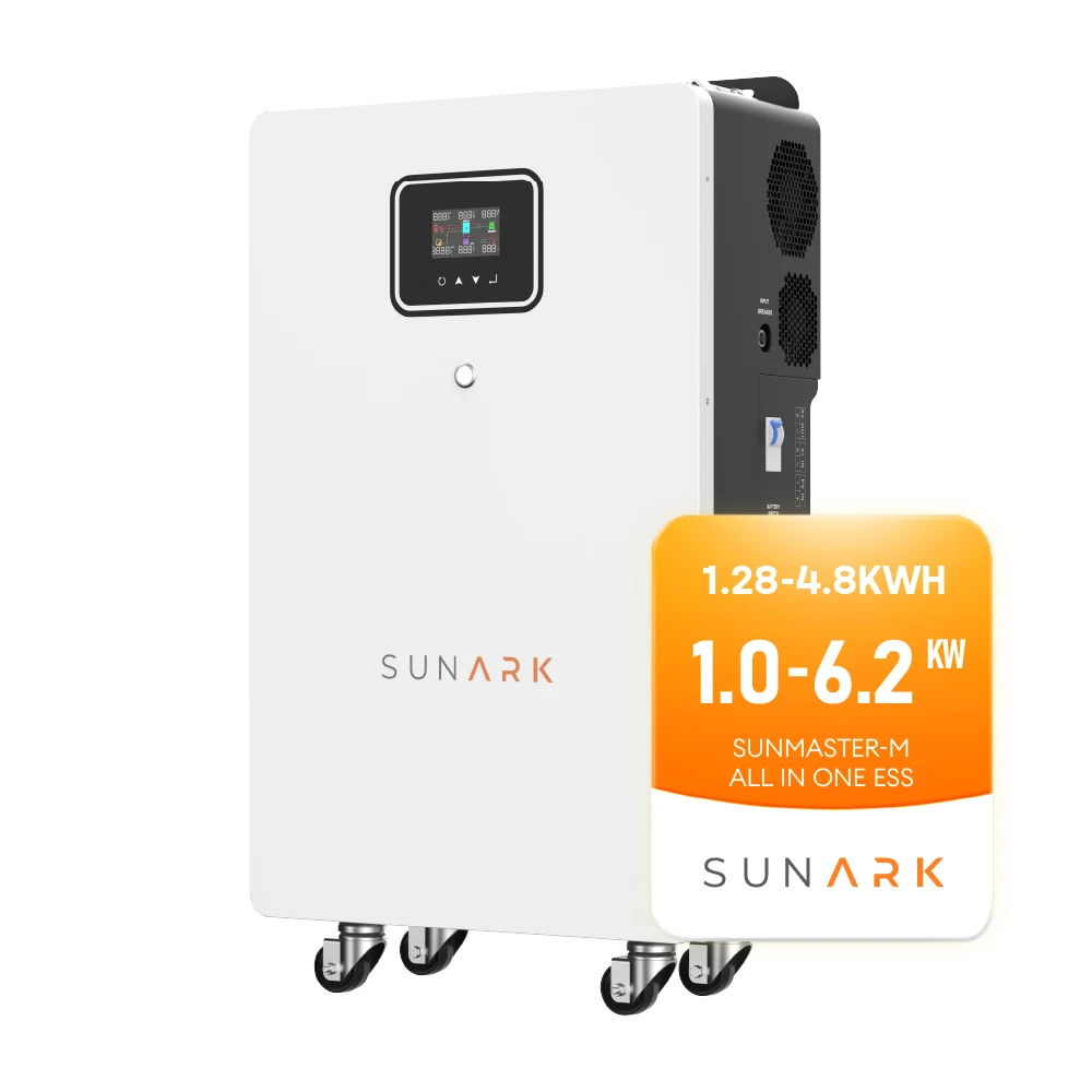 Sunark High Quality Solar Outdoor Batterie 1000Va 1500Va All In One Solar Inverter 12.8V 100Ah