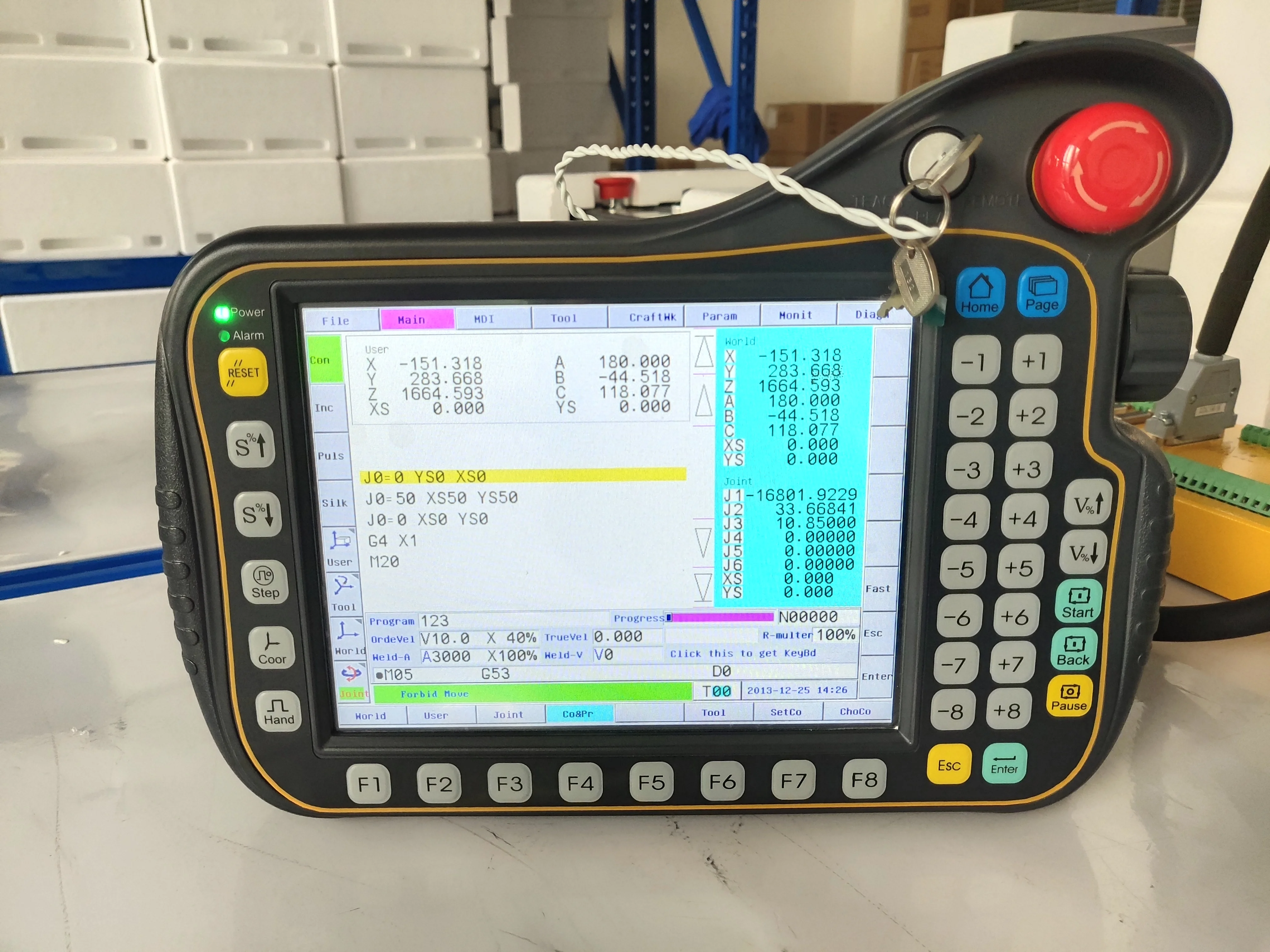 NEWKer 6 Axis CNC Robot Controller for Industrial Robot Manipulator