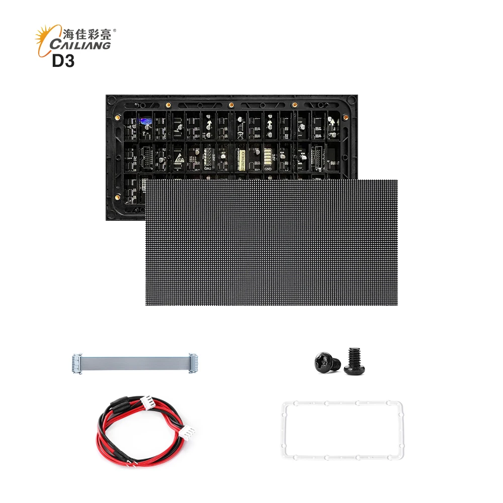 CAILIANG D3 Outdoor High-Definition Smooth LED Display Screen 320*160mm led module hot selling digital signage and display video
