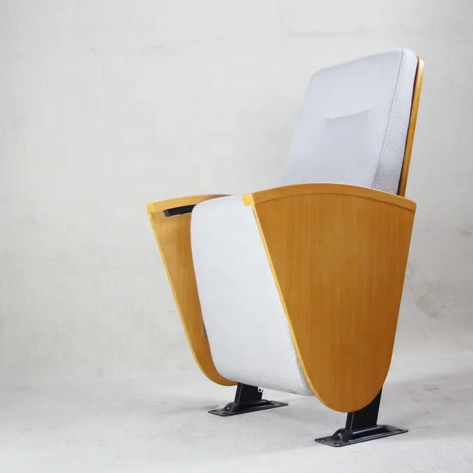 Мебель для кинотеатра с деревянной рамкой в стиле LK, стул для аудитории с наконечником