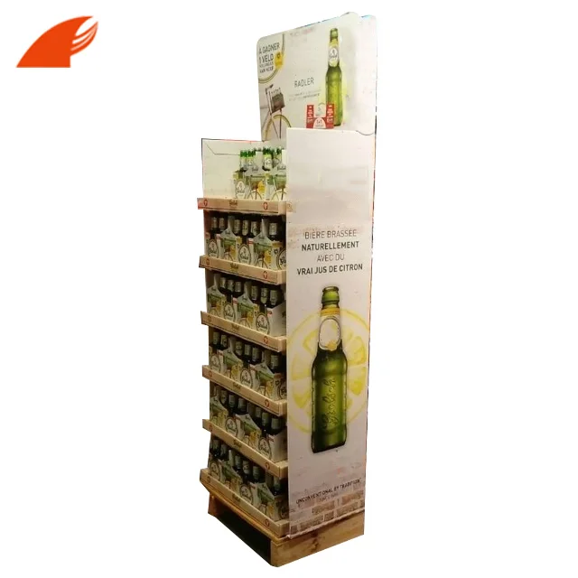 Top 10 Corrugated Assemble Retail Cardboard Display Rack Energy Drink Cardboard Display