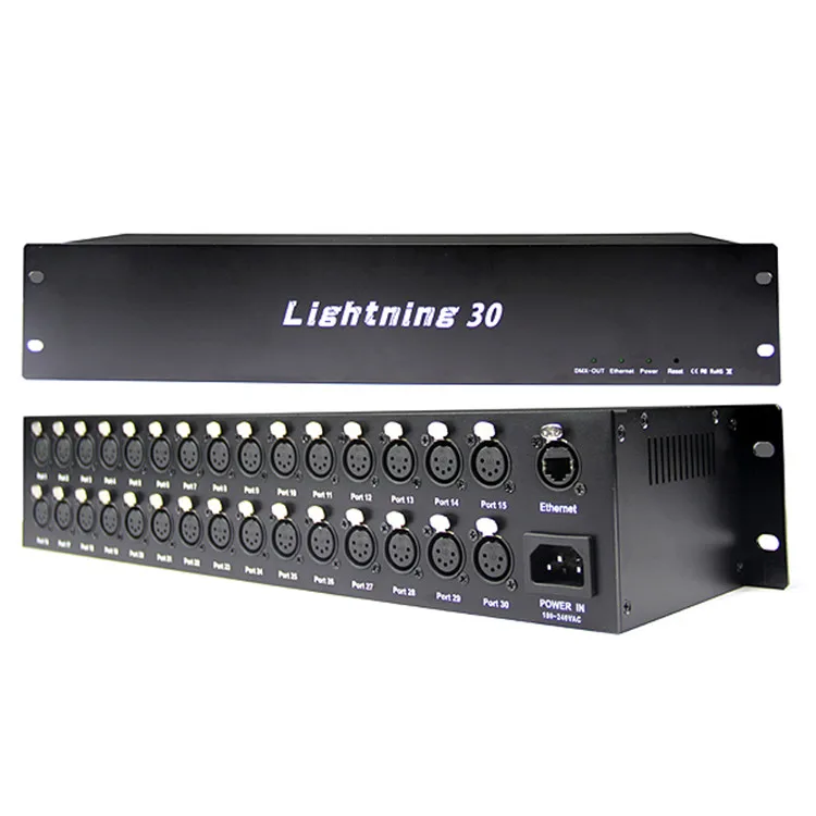 Full Light Service 5 Years Warranty Led Music Controller Intelligent Lighting Controller Dmx 512 16 Ports Dmx Artnet Controller