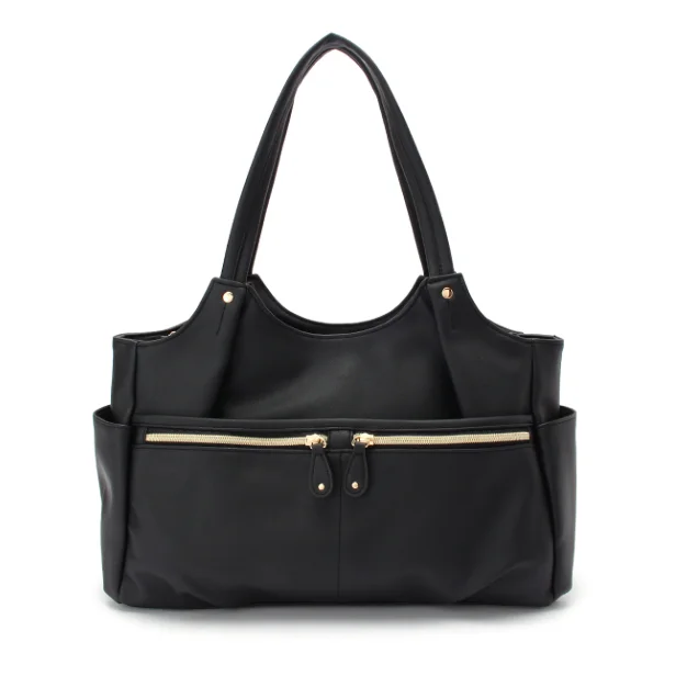 custom women tote bag Japanese style pu leather handbag