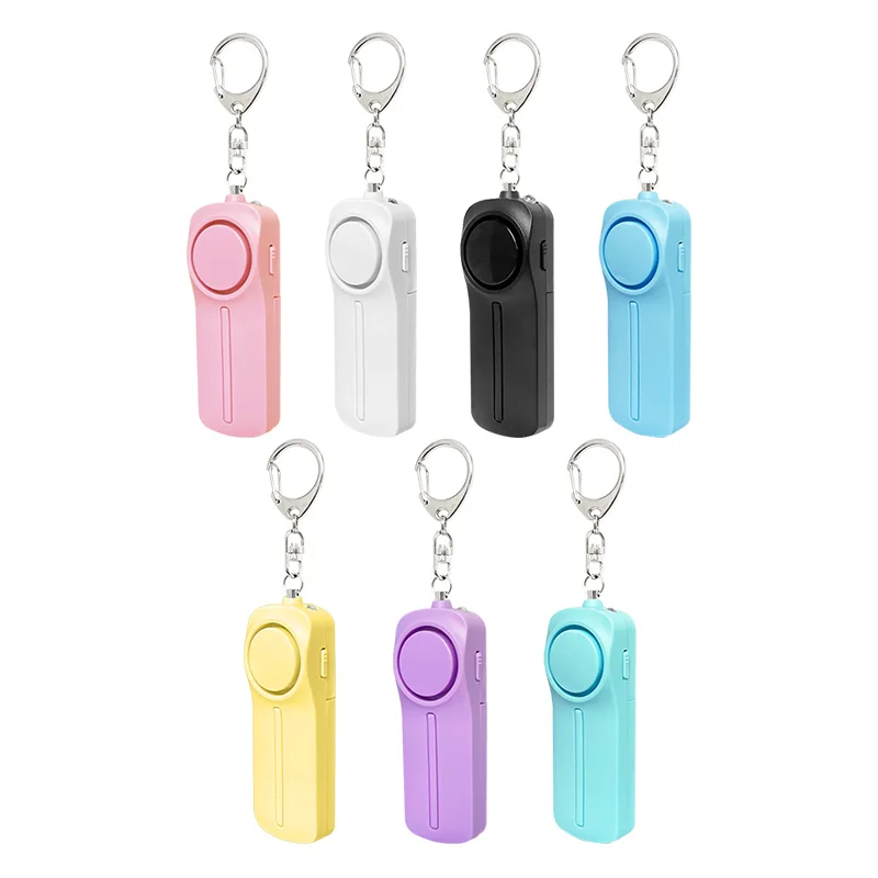 Personal SOS Alarm Custom Personal Panic Button Alarm System Bulk Alarm Whistle Self Defense Keychain