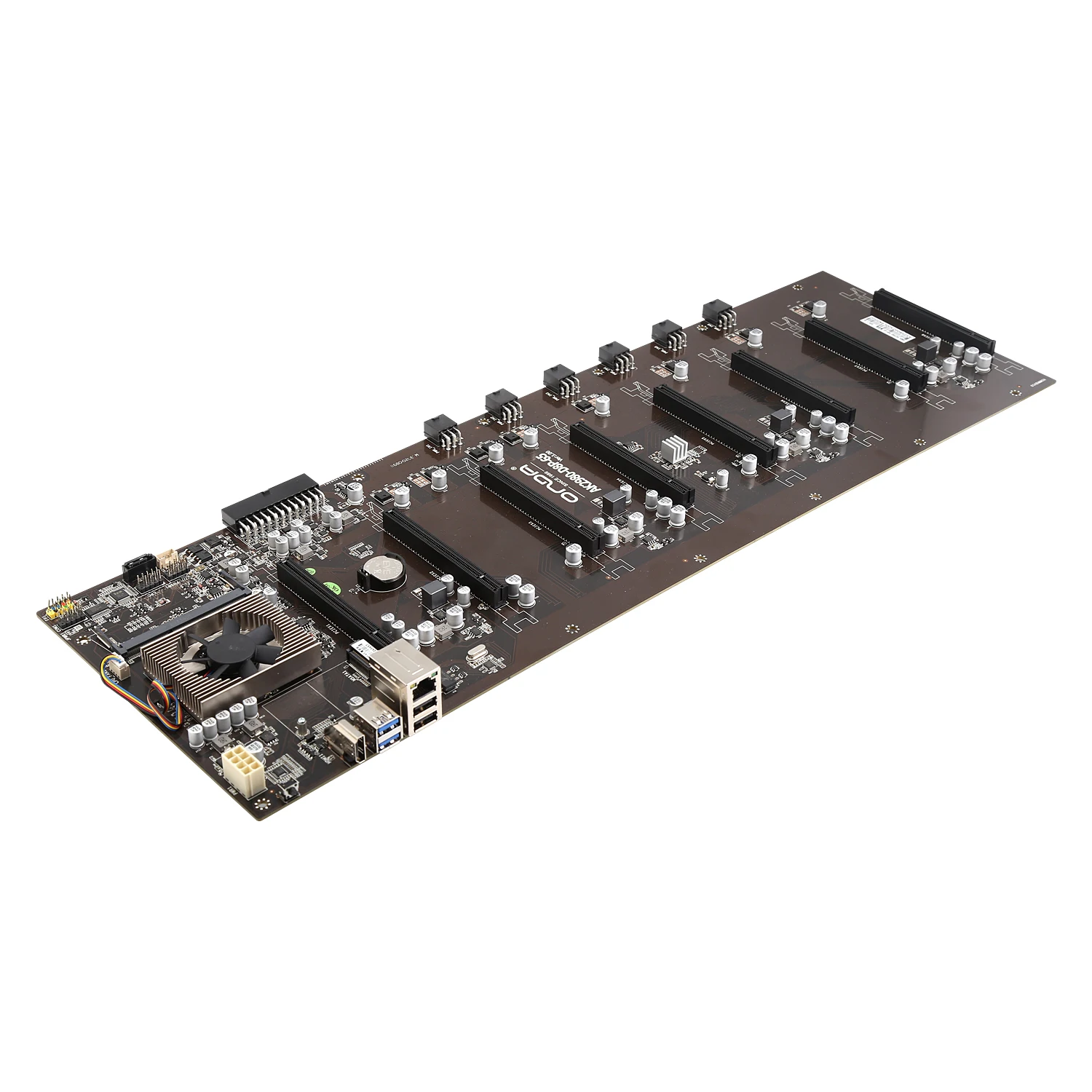  Натуральная для добычи полезных ископаемых 8 Gpu 6 установка видеокарты 3060 чехол AK2980 D8P-65 и добыча материнская плата с