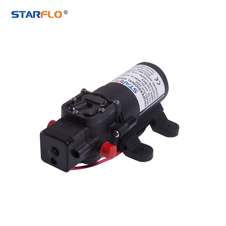 STARFLO 70PSI high pressure small electric agricultural water spray pump 12V dc mini battery powered sprayer pump for pesticide