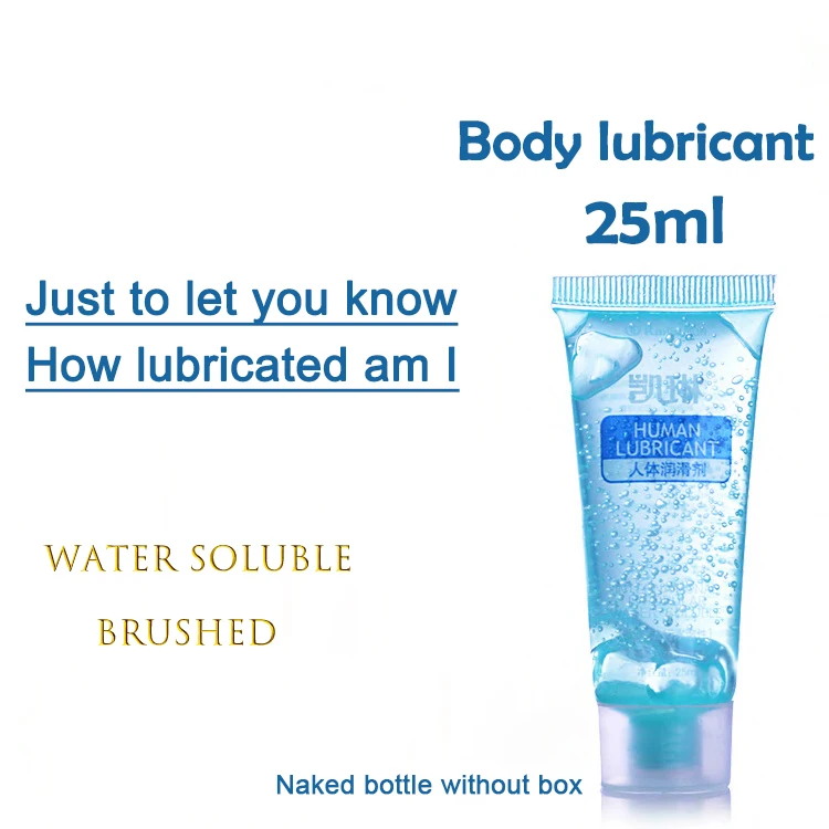 Adult Sex Water Based Lubricant Gel Sex Products Small Capacity Easy Carry Lubricant Gel For Men And Women