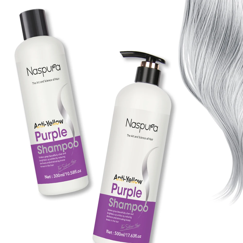 Professional Salon Use Anti Yellow After Bleaching For Better Coloring Shampoo