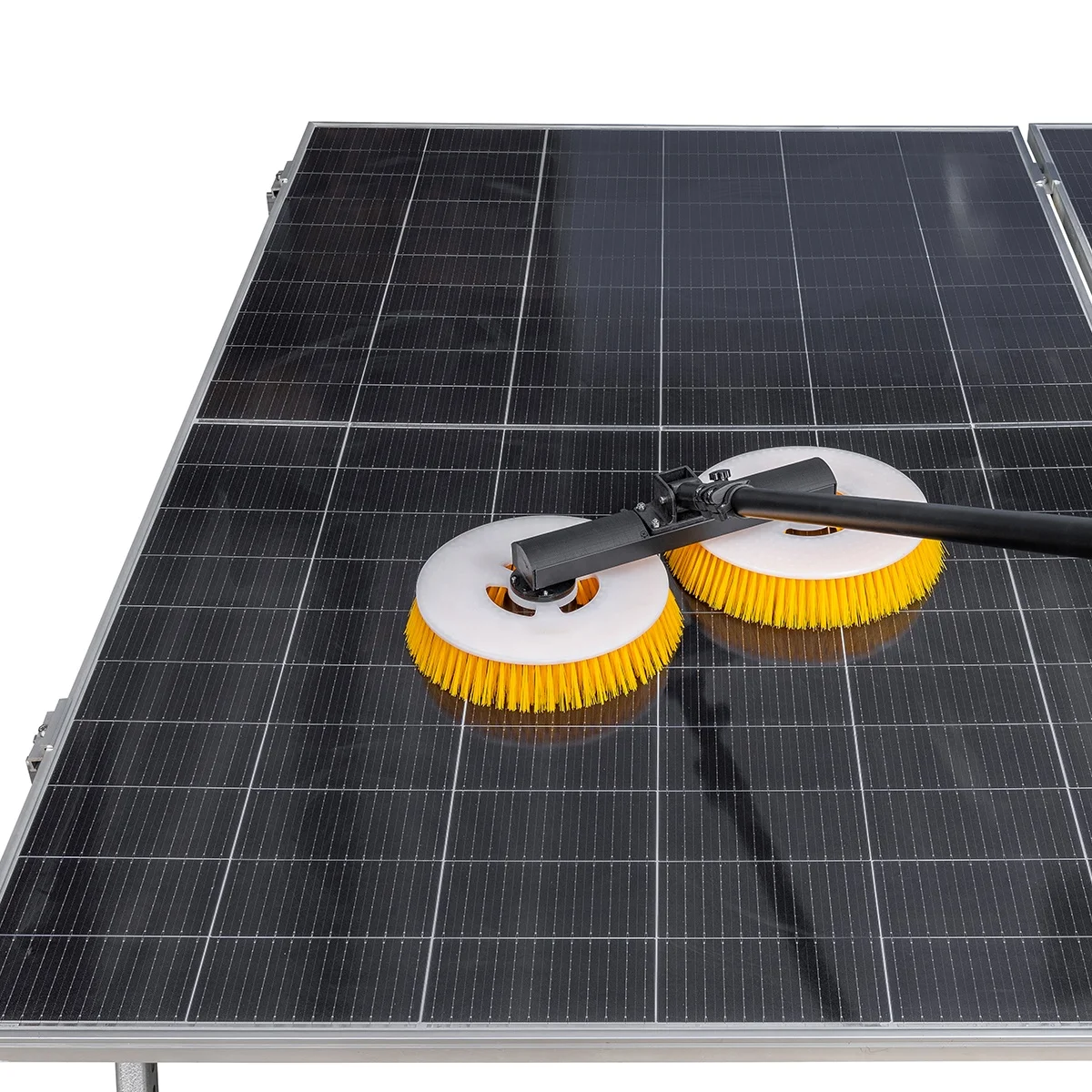 User-Friendly and Easy to Operate Solar Panel Cleaning Brush for Beginners with Double Headed