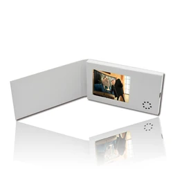 High Quality Mini 2.4 Inch LCD Display Blank Video Name Business Card Media Digital Brochure