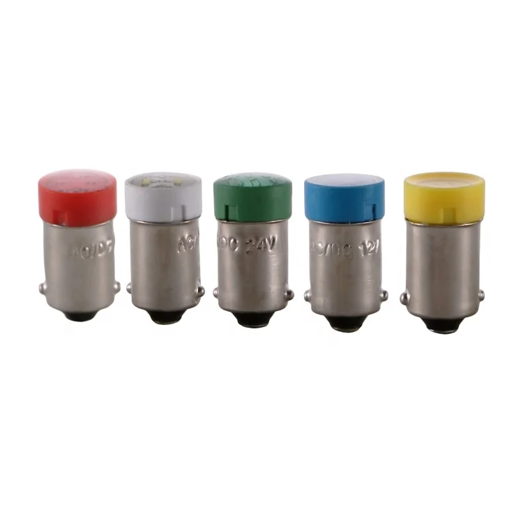 T10 LED Indicator Bulb T10 LED Miniature Bulb  LED Equipment indicator light  BA9S LED signal light  T10 LED signal indicator