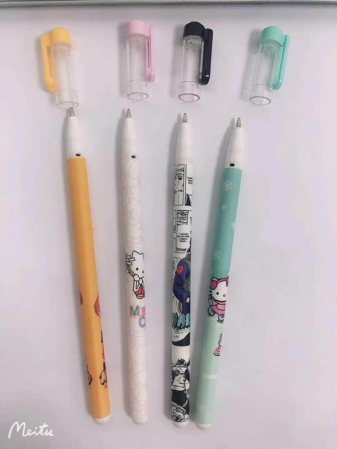 Wholesale Office Supplies Cheap Price Personalized Gel Pens With Custom Logo knock type ink  gel pen