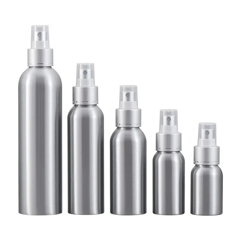 Factory 30ml 50ml 100ml Mist Pump Aluminum Spray Bottle