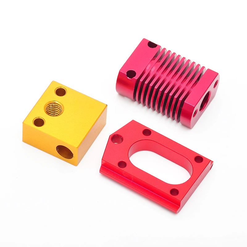 Original V6 Hotend Kit High temperature version J-head 3D Printer Parts 0.4/1.75MM Remote Hot end extruder 12V 24V