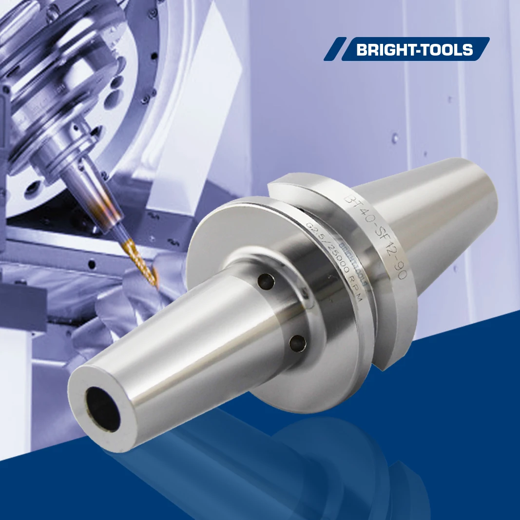 china bright-tools HSK Shrink fit chucks HSK63F-SF12-90